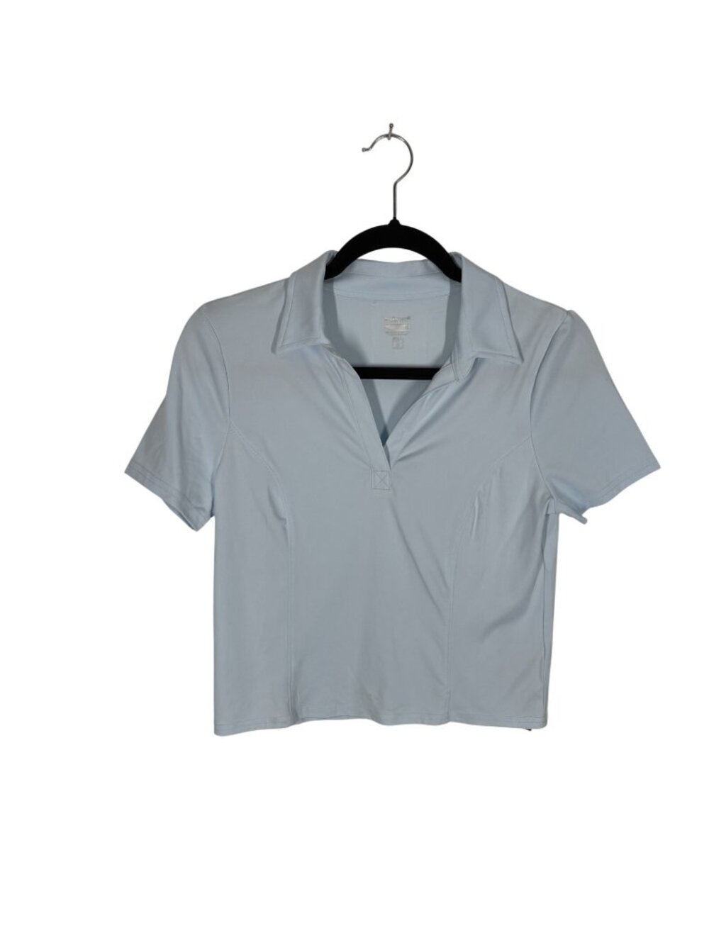 Hind Women S Light Blue UPF 50+ Short Sleeve Performance Golf Polo Shirt